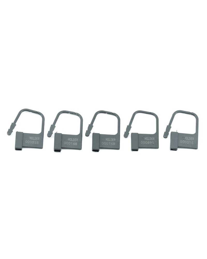 Lot de 5 CADENAS LOCK Numérotés Noir 