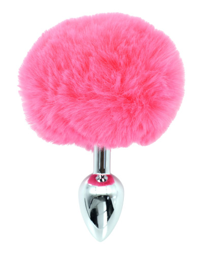Plug Queue de Lapin Enchanting Bunnytail 5 x 2.8cm Rose 
