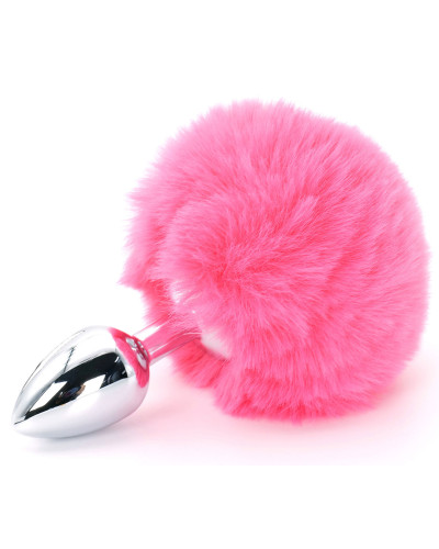 Plug Queue de Lapin Enchanting Bunnytail 5 x 2.8cm Rose 