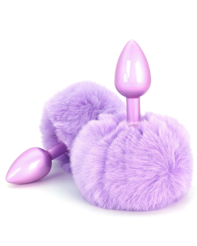 Plug Queue de Lapin Enchanting Bunnytail 5 x 2.8cm Violet 