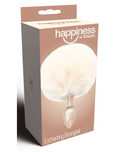 Plug Queue de Lapin Enchanting Bunnytail 5 x 2.8cm Blanc 
