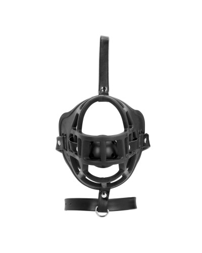 Muselière avec Bâillon-boule Muzzle Gag Noire 