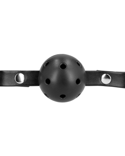 Muselière avec Bâillon-boule Muzzle Gag Noire 