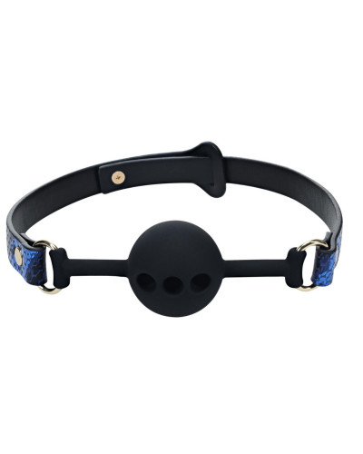 Bâillon-Boule Florence 41mm Bleu 