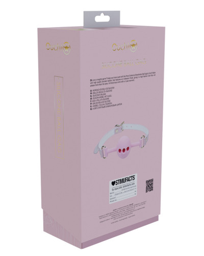 Bâillon-Boule Paris 41mm Rose 