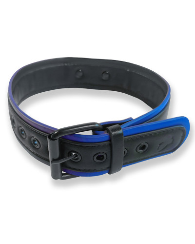 Collier Puppy Collar Noir-Bleu 