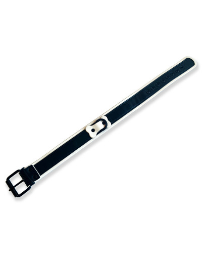 Collier Puppy Collar Noir-Blanc 