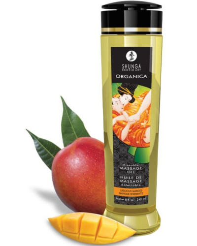 Huile de massage Kissable Mangue 240ml 