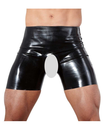 Short en latex avec Ouverture  Couleur principale:Vert