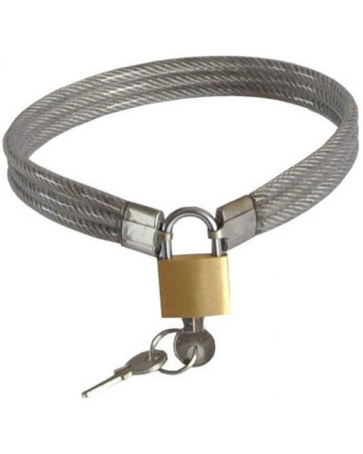 Collier en métal Slave Lock avec Cadeans 