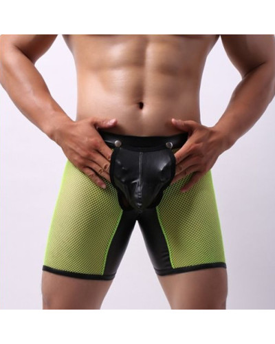 Bottomless Long OPEN IT Jaune Neon  Couleur principale:Jaune