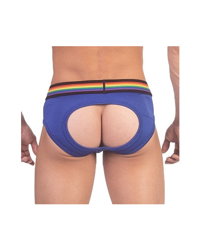 Backless PRIDE Bleu  Couleur principale:Bleu