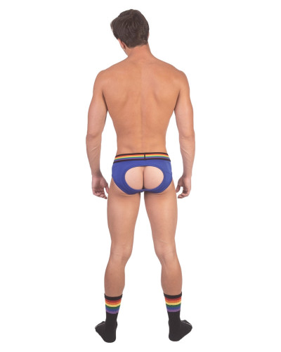 Backless PRIDE Bleu  Couleur principale:Bleu