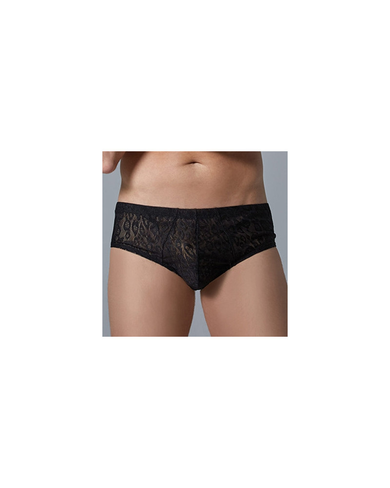 Shorty Dentelle Leopard Allure Noir  Couleur principale:Noir