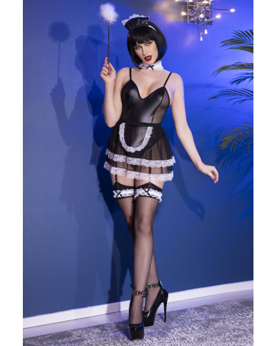 Costume sexy Room Service  Couleur principale:Noir