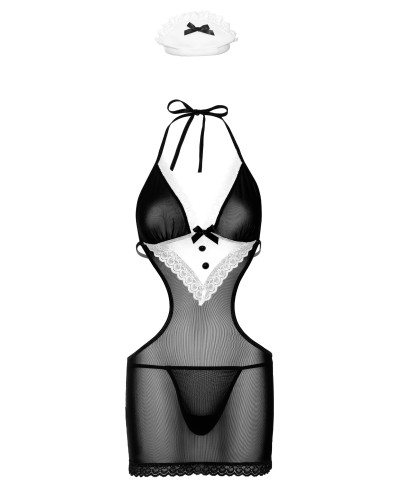 Tenue Woman Room Service 3 Pièces  Couleur principale:Noir