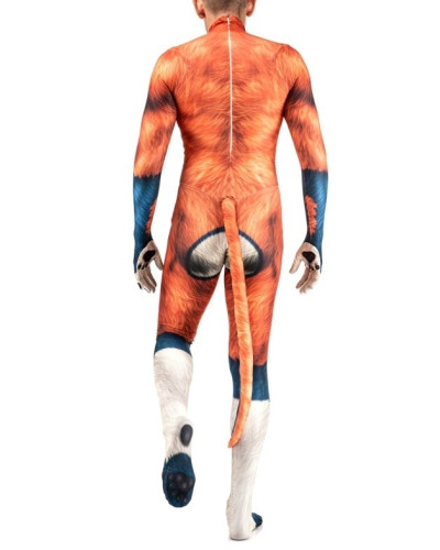 Combinaison Cosplay Chien Wild Dog Orange  Couleur principale:Orange
