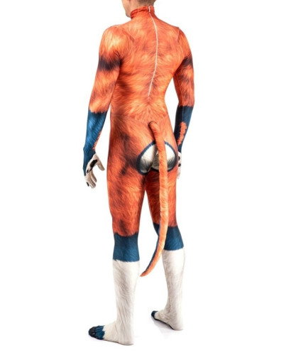 Combinaison Cosplay Chien Wild Dog Orange  Couleur principale:Orange