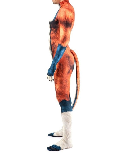 Combinaison Cosplay Chien Wild Dog Orange  Couleur principale:Orange