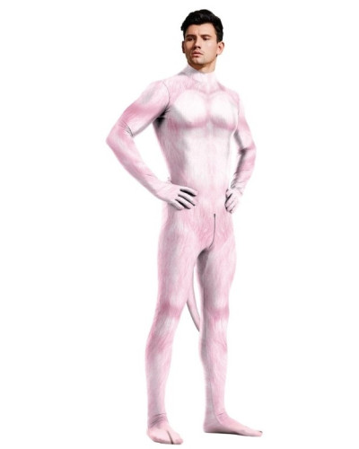 Combinaison Cosplay Dog Rose  Couleur principale:Rose