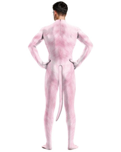 Combinaison Cosplay Dog Rose  Couleur principale:Rose