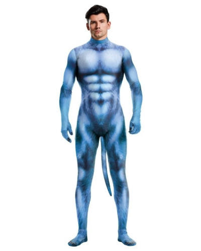 Combinaison Cosplay DOG Bleu  Couleur principale:Bleu