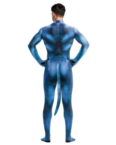 Combinaison Cosplay DOG Bleu  Couleur principale:Bleu