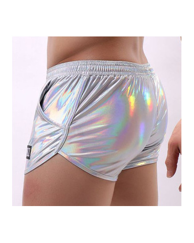 Short brillant Fakiz Gris argenté  Couleur principale:Gris