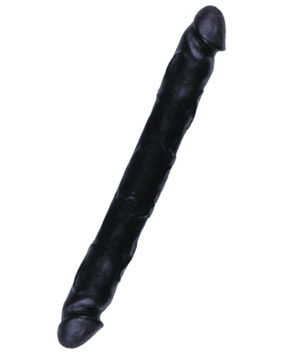 Double Gode 41 x 4cm Noir 