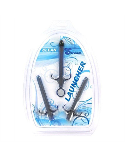 Lot 3 Pipettes Lubrifiant Noires - Insertion 9 x 1.2cm 