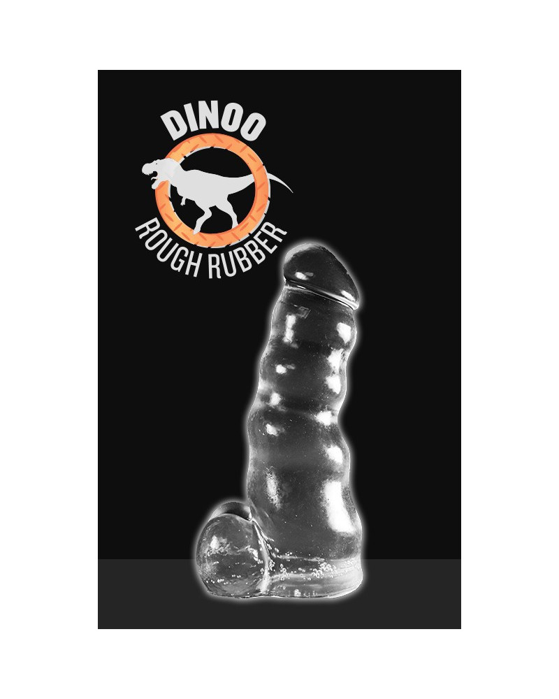 Gode XXL Dinoo Dilong 20 x 9 cm Clear 