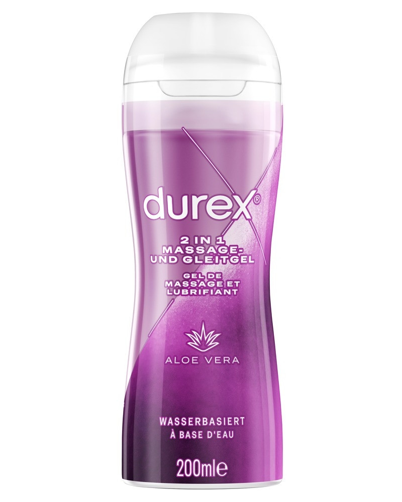 Lubrifiant Durex Play Massage 2 en 1 200mL 