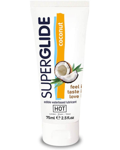 Lubrifiant Comestible 75mL Goût Coco 