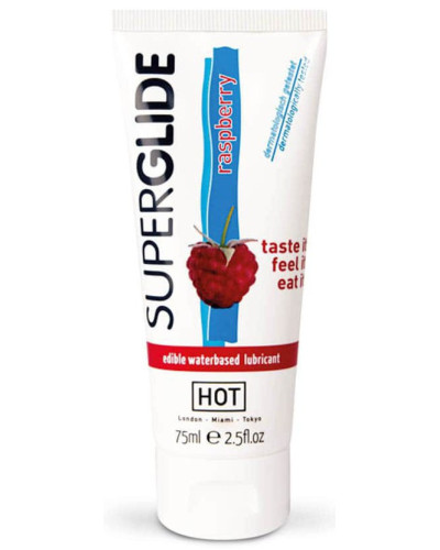 Lubrifiant Comestible Goût Framboise 75mL 