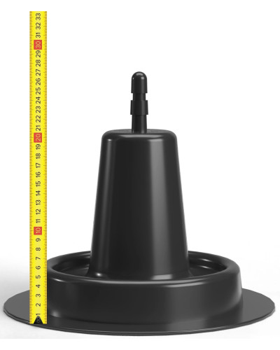 Plot Easy Squat Hung System 27 cm Noir 