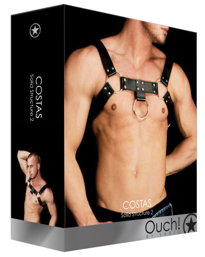 Harnais simili cuir ajustable Costas 