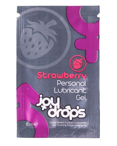 Lubrifiant Arôme Fraise - Dosette 5 ml 