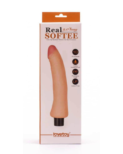 Dildo vibrant Real Softee 18 x 4.5cm 