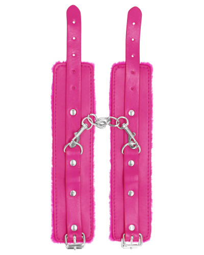 Menottes de poignet Plush Rose 