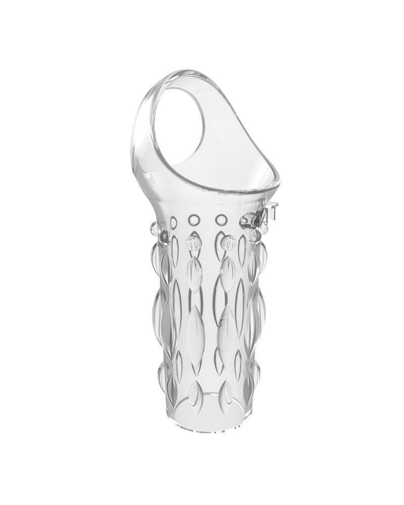 Etui pour Pénis Texturé Transparent 8 x 3.8cm 