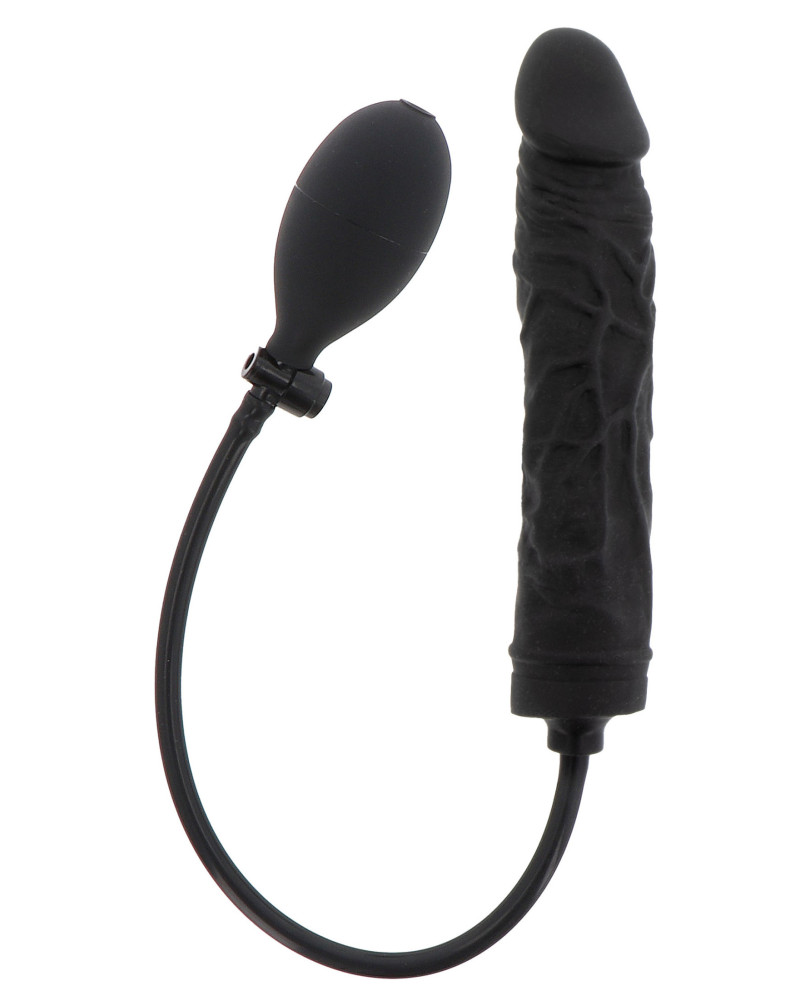 Gode gonflable Inflat Dong Advanced 18 x 3.5 cm Noir 