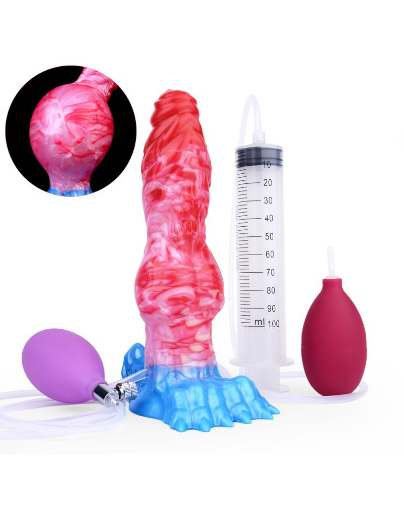 Gode éjaculateur gonflable Air Abrys 18 x 5.5cm 