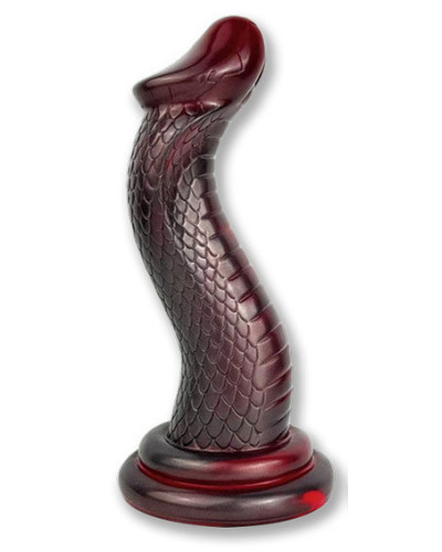 Gode Serpent Kobra 19 x 6cm Rouge 