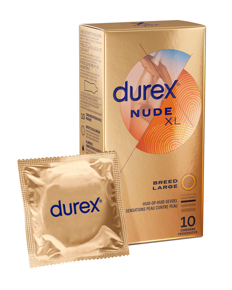 Préservatifs Durex Nude XL x10 