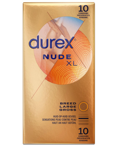 Préservatifs Durex Nude XL x10 