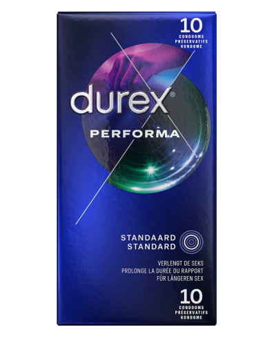 Préservatifs Durex Performa x10 