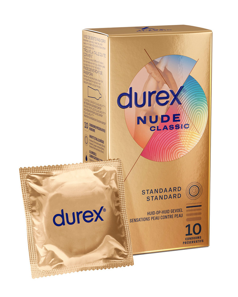 Préservatifs Durex Nude x10 