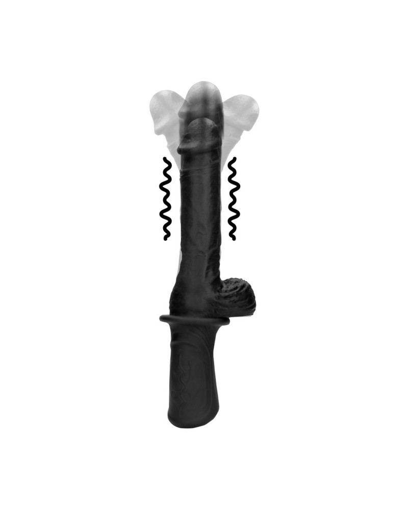 Gode Poignée Va-et-vient Real Thrust 18 x 4cm 