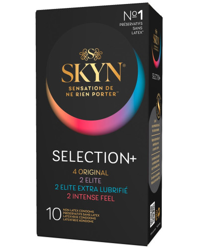 Pack Préservatifs Skyn Selection+ x10 