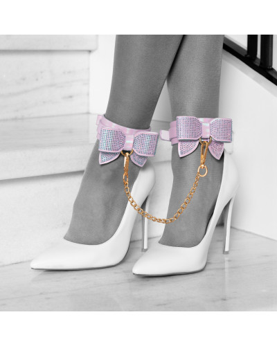 Menottes de Chevilles Paris Rose 